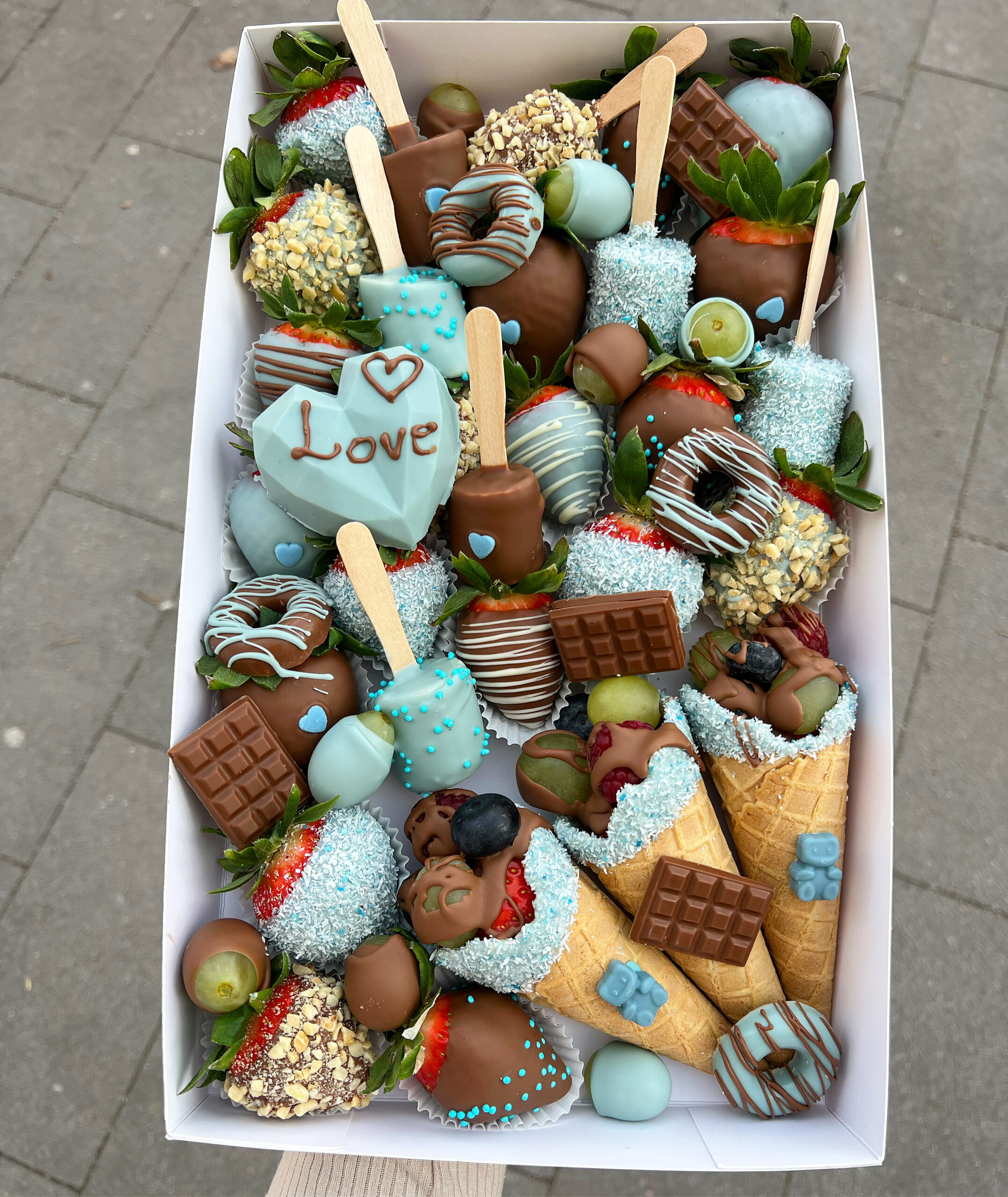 Love Box - modrý